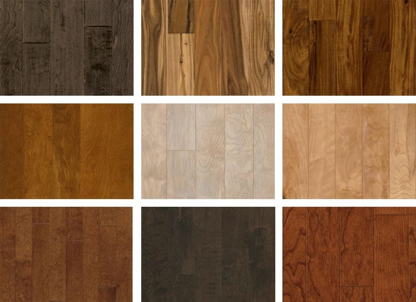 Selection of Hartco floors