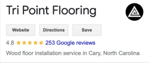 Reviews for Tri Point Flooring Cary NC